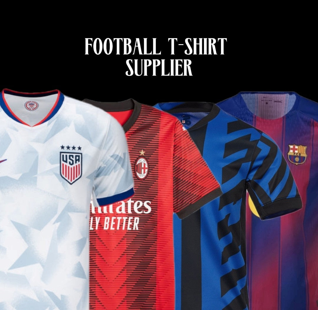 Football T-Shirt supplier - Trusted + Verified